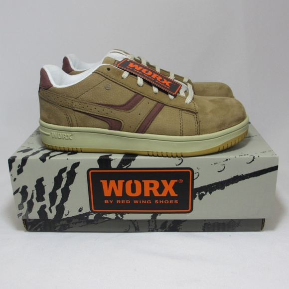 Red Wing Worx Leather SD Work Safety Shoes Steel - Picture 1 of 7